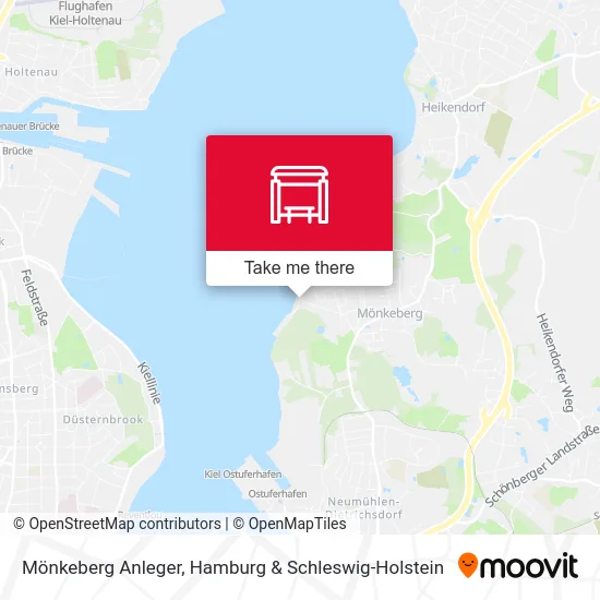 Карта Mönkeberg Anleger