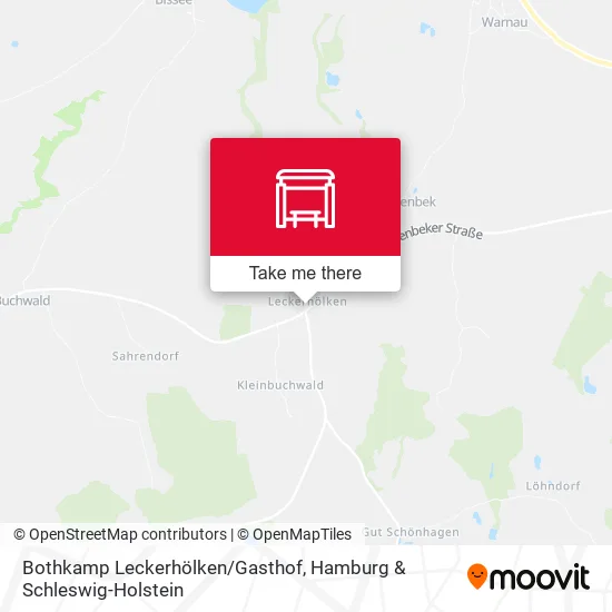 Карта Bothkamp Leckerhölken/Gasthof