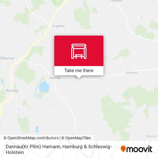 Dannau(Kr Plön) Hamann map