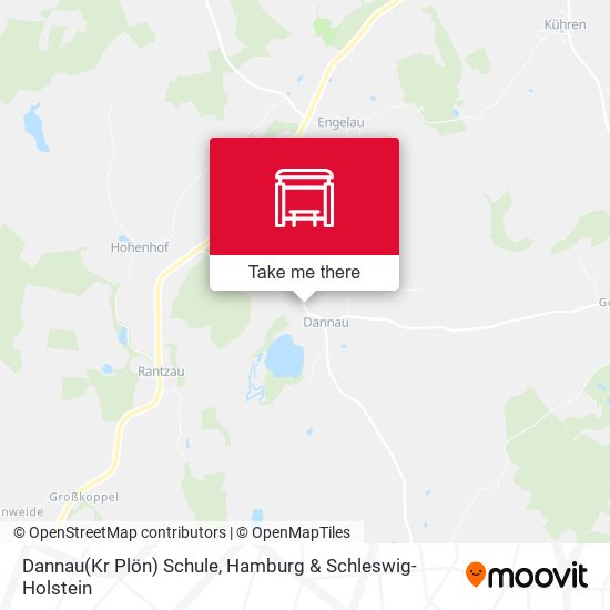 Dannau(Kr Plön) Schule map