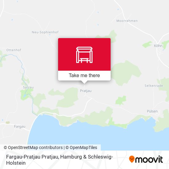 Fargau-Pratjau Pratjau map