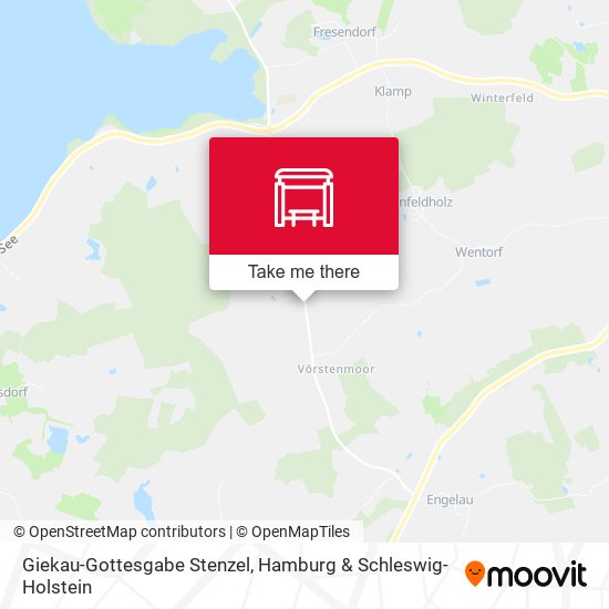 Giekau-Gottesgabe Stenzel map