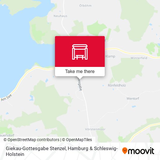Giekau-Gottesgabe Stenzel map