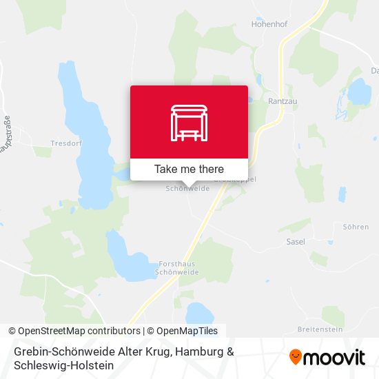 Grebin-Schönweide Alter Krug map