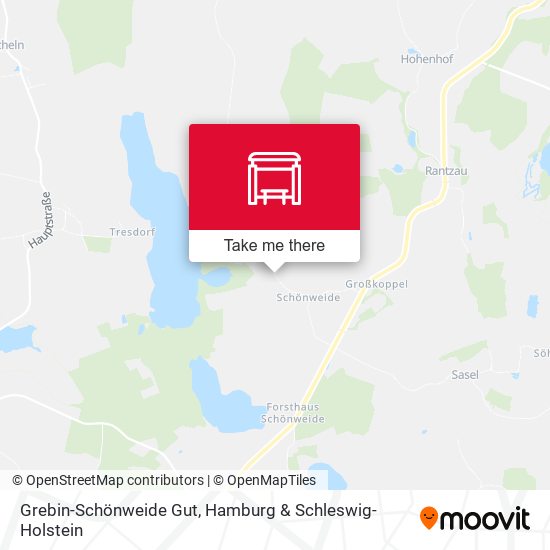 Grebin-Schönweide Gut map