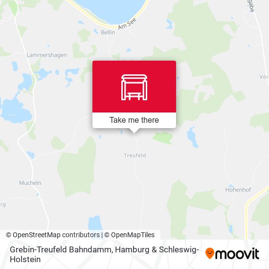 Grebin-Treufeld Bahndamm map