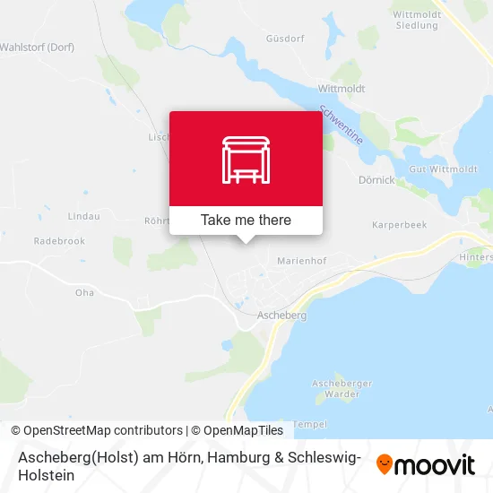 Карта Ascheberg(Holst) am Hörn