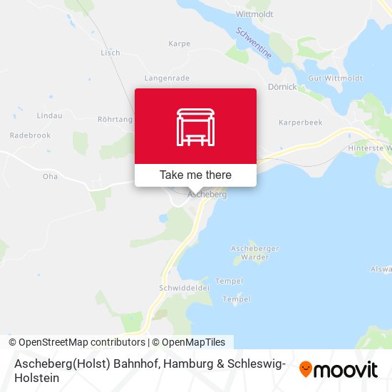 Ascheberg(Holst) Bahnhof map