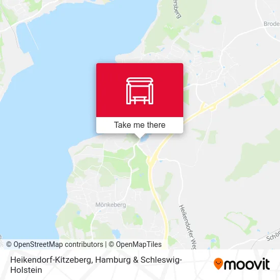 Карта Heikendorf-Kitzeberg