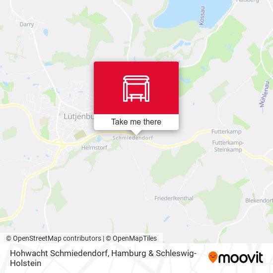 Hohwacht Schmiedendorf map