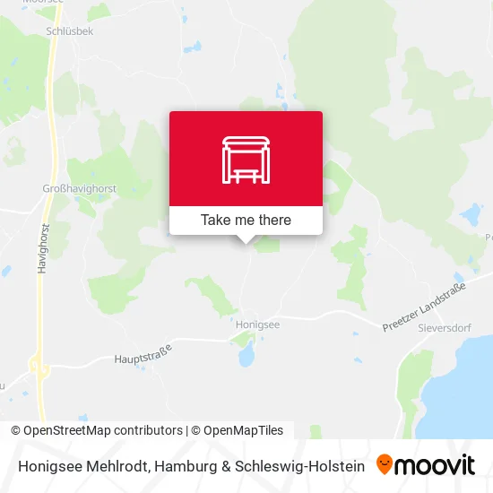 Карта Honigsee Mehlrodt