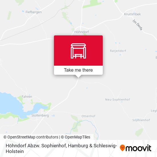 Höhndorf Abzw. Sophienhof map