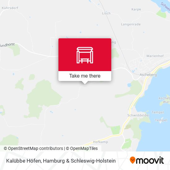 Kalübbe Höfen map