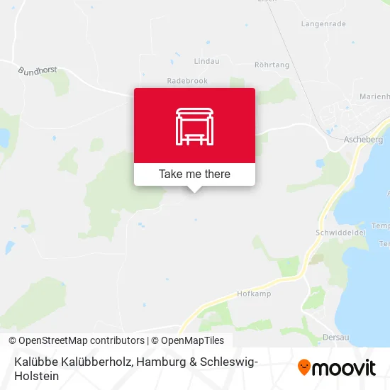 Карта Kalübbe Kalübberholz