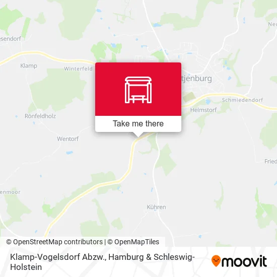 Карта Klamp-Vogelsdorf Abzw.