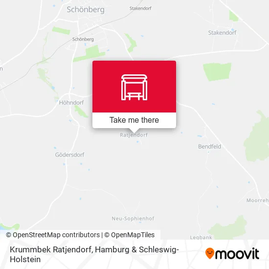 Карта Krummbek Ratjendorf