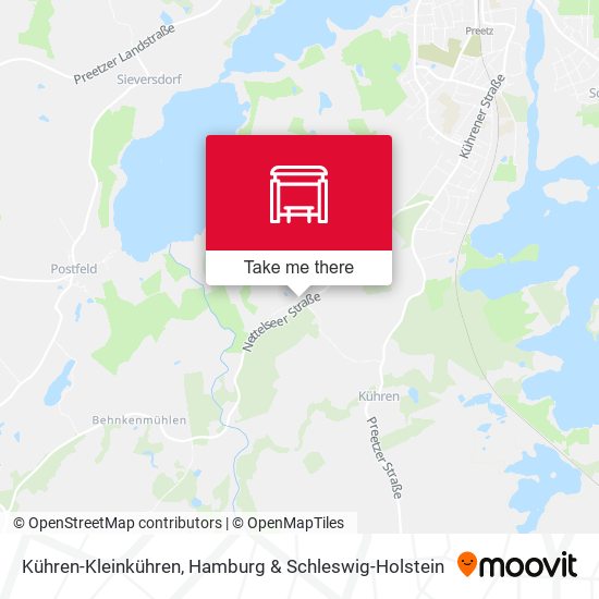 Kühren-Kleinkühren map
