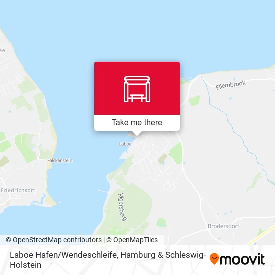 Карта Laboe Hafen/Wendeschleife