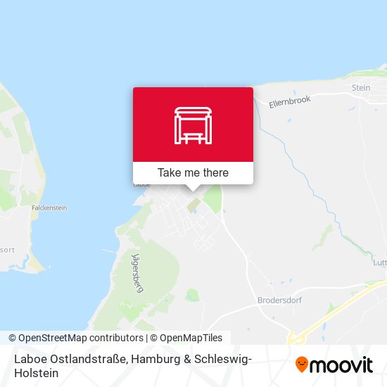 Laboe Ostlandstraße map