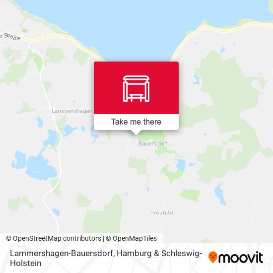 Lammershagen-Bauersdorf map