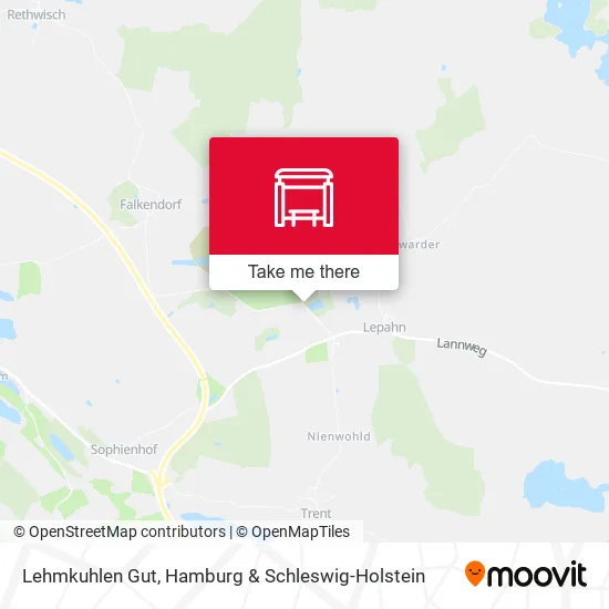 Карта Lehmkuhlen Gut