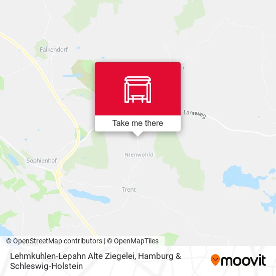 Карта Lehmkuhlen-Lepahn Alte Ziegelei