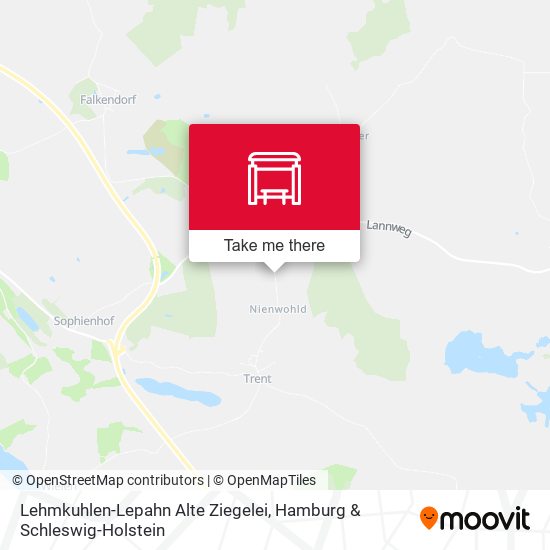 Lehmkuhlen-Lepahn Alte Ziegelei map