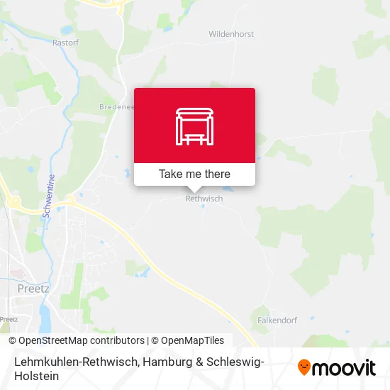 Карта Lehmkuhlen-Rethwisch