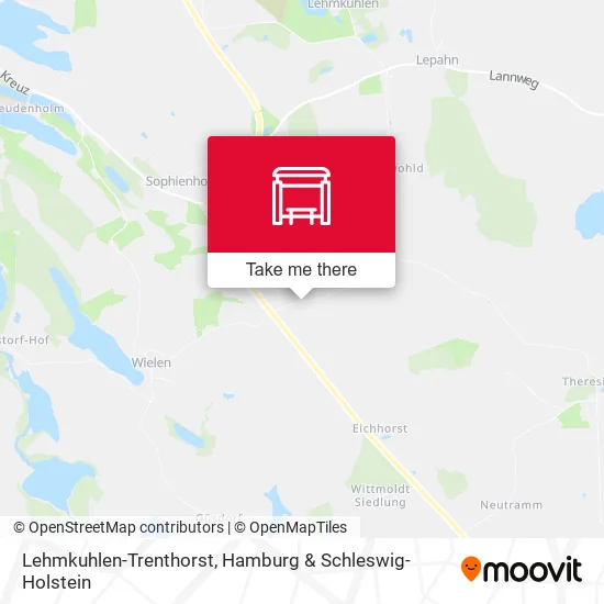 Карта Lehmkuhlen-Trenthorst