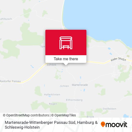 Martensrade-Wittenberger Passau Süd map