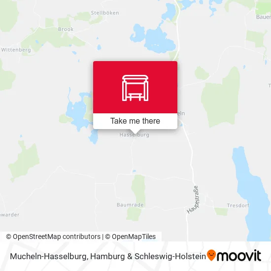 Карта Mucheln-Hasselburg
