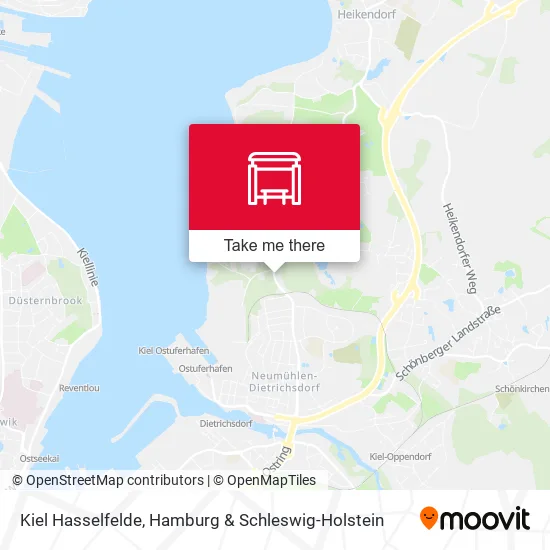 Карта Kiel Hasselfelde