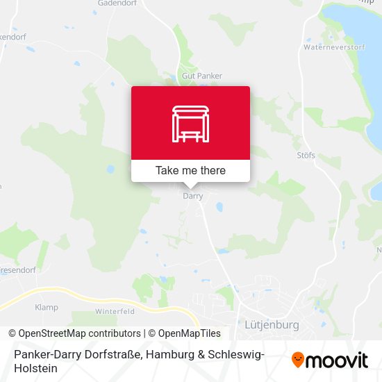 Panker-Darry Dorfstraße map