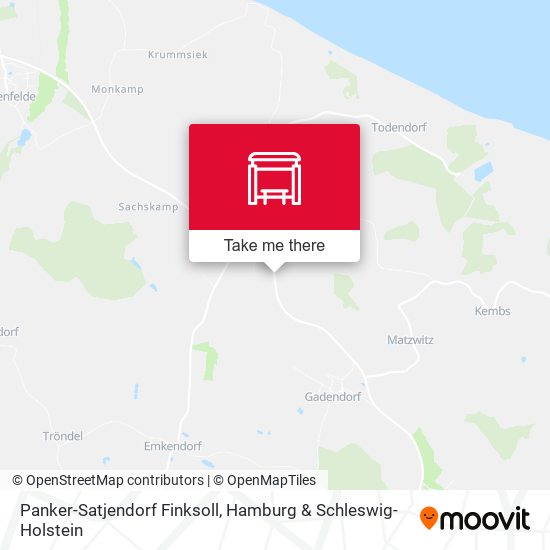 Panker-Satjendorf Finksoll map