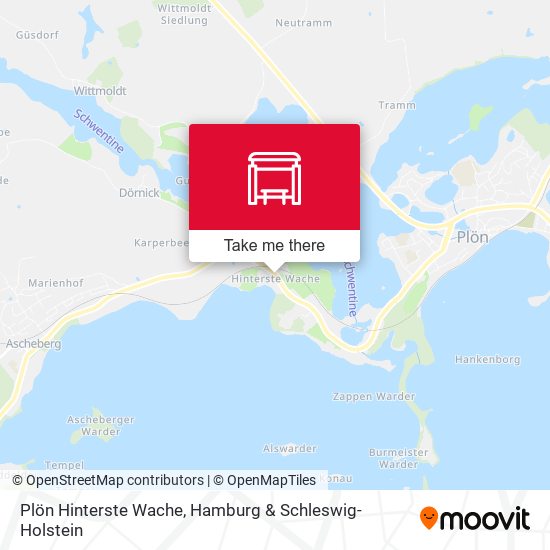 Plön Hinterste Wache map