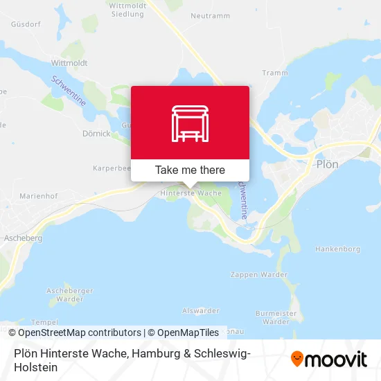 Карта Plön Hinterste Wache