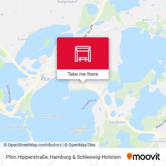 Plön Hipperstraße map