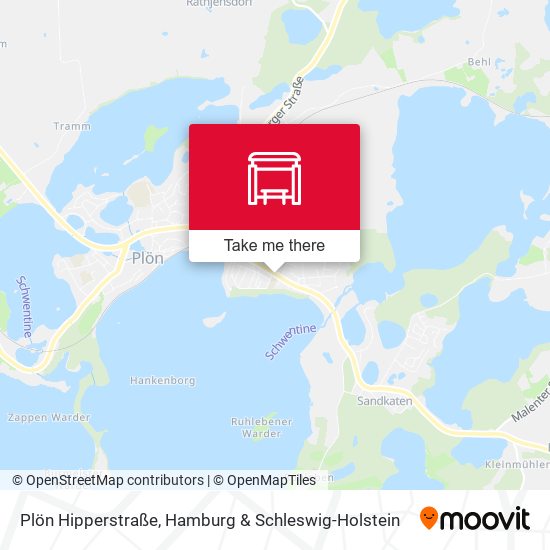 Plön Hipperstraße map