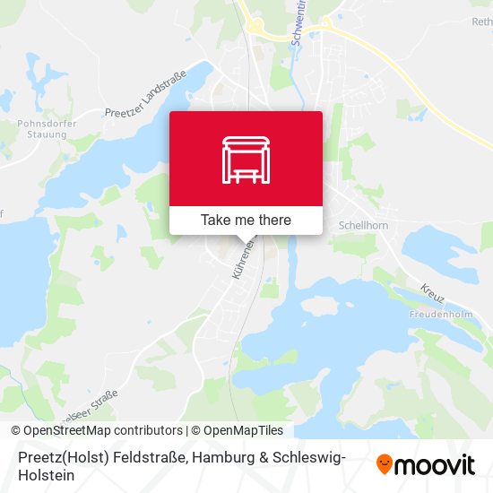 Preetz(Holst) Feldstraße map