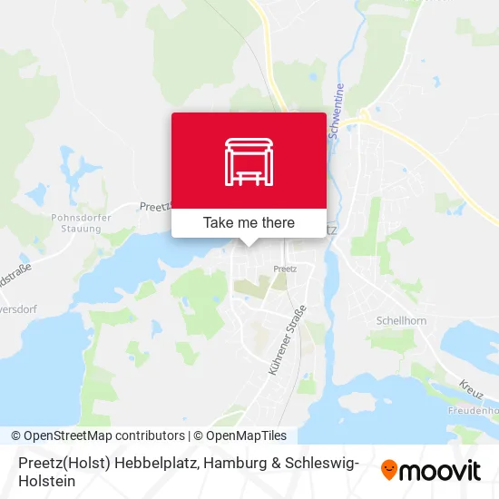Карта Preetz(Holst) Hebbelplatz