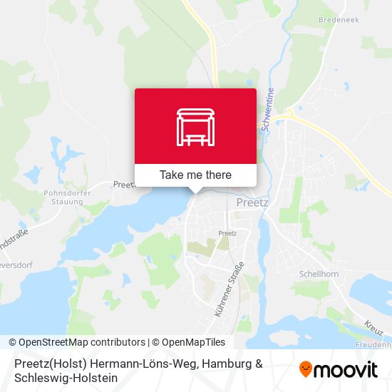 Preetz(Holst) Hermann-Löns-Weg map