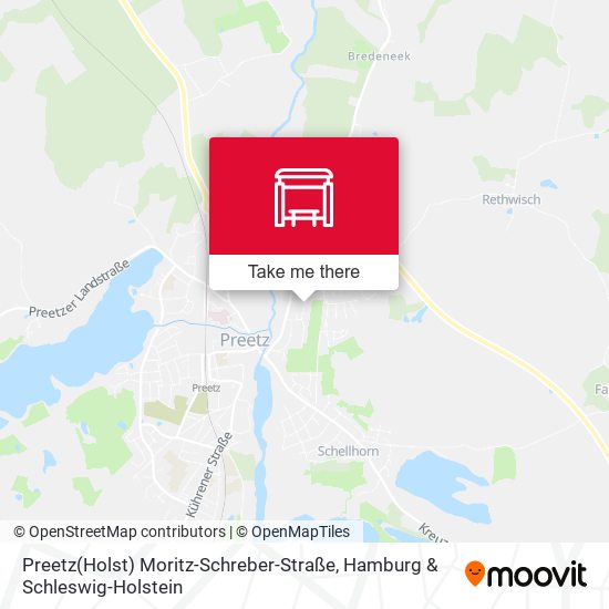 Preetz(Holst) Moritz-Schreber-Straße map