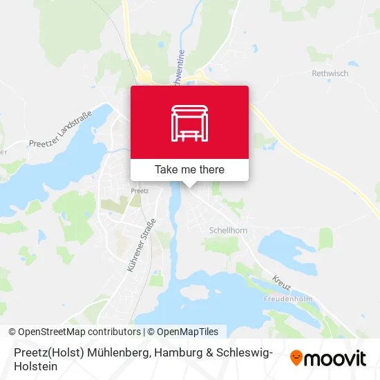 Карта Preetz(Holst) Mühlenberg