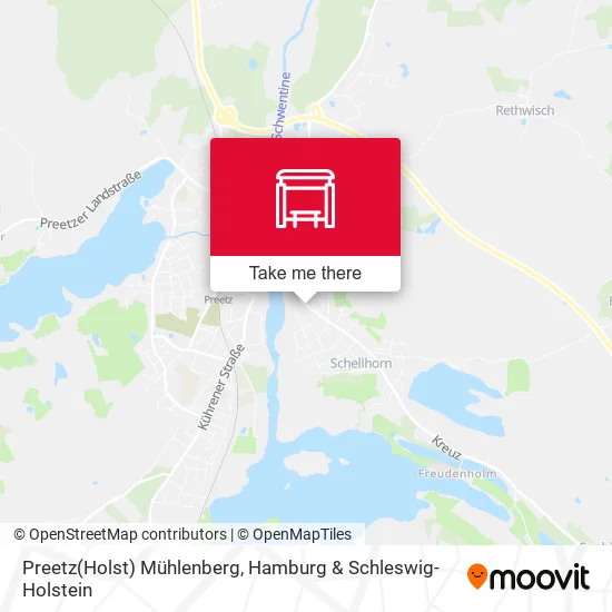 Карта Preetz(Holst) Mühlenberg