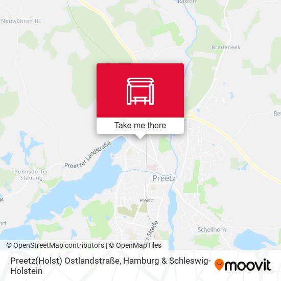 Preetz(Holst) Ostlandstraße map