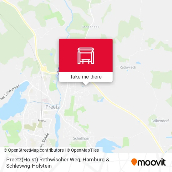 Карта Preetz(Holst) Rethwischer Weg