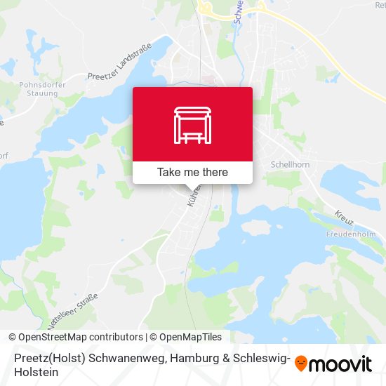 Preetz(Holst) Schwanenweg map