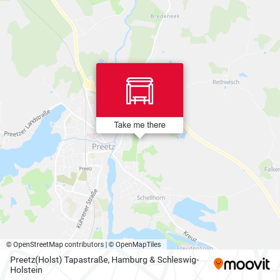 Preetz(Holst) Tapastraße map
