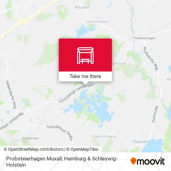 Карта Probsteierhagen Muxall