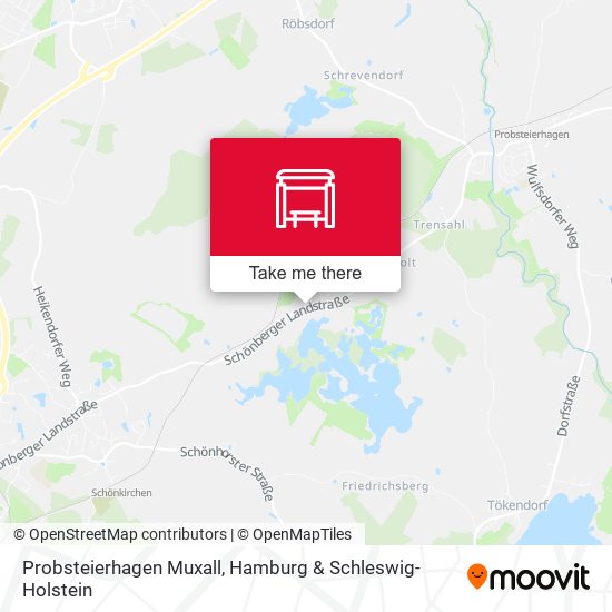Probsteierhagen Muxall map